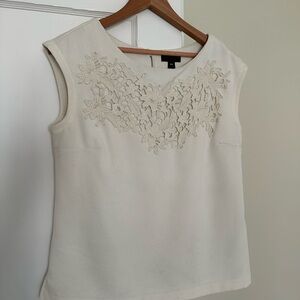 Worthington Cream Floral Blouse